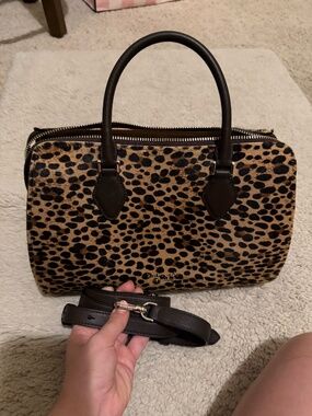 Kate Spade Calf Hair Kate Spade Bag With Crossbody Strap